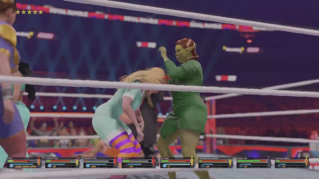 WWE 2K25 Женская Королевская битва