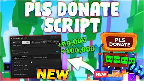 *NEW* PLS DONATE Script (PASTEBIN 2024) (AUTOFARM, FAKE MESSAGE, AUTO CHAT, FIND RICH SERVERS)