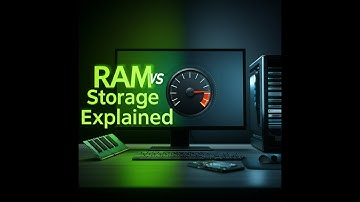 RAM vs Storage Explained: The Difference Between Your Computer