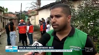 Inspeção da DPE aponta risco de desabamento e outras irregularidades em residências da Vila Isabel 