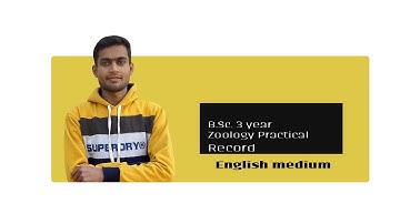 B.Sc. 3 year Botany Practical file 1st (Economic Botany)English medium part 1st || vk education