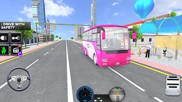 City Bus Simulator 3D Offline gameplay - City Bus simulator - Android gameplay