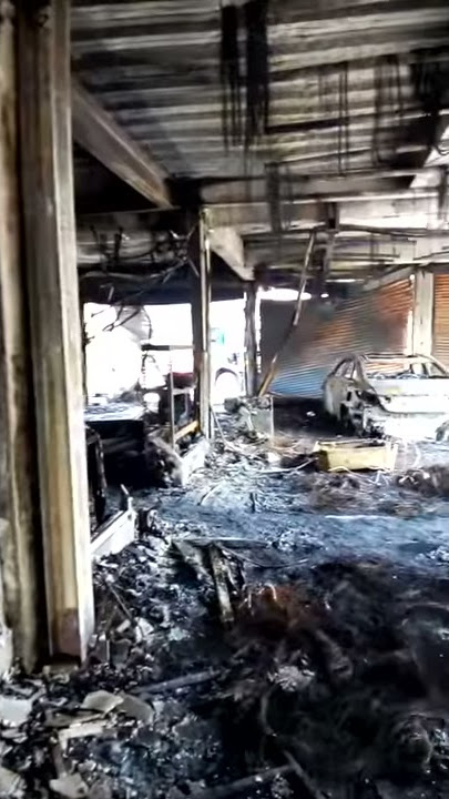 Habis sudah bengkel bos saya