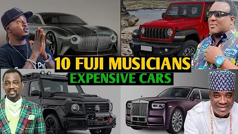 10 FUJI MUSICIANS: Their  MOST EXPENSIVE cars