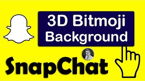 How to Change 3D Bitmoji Background on Snapchat | New Bitmoji Snapchat Profile