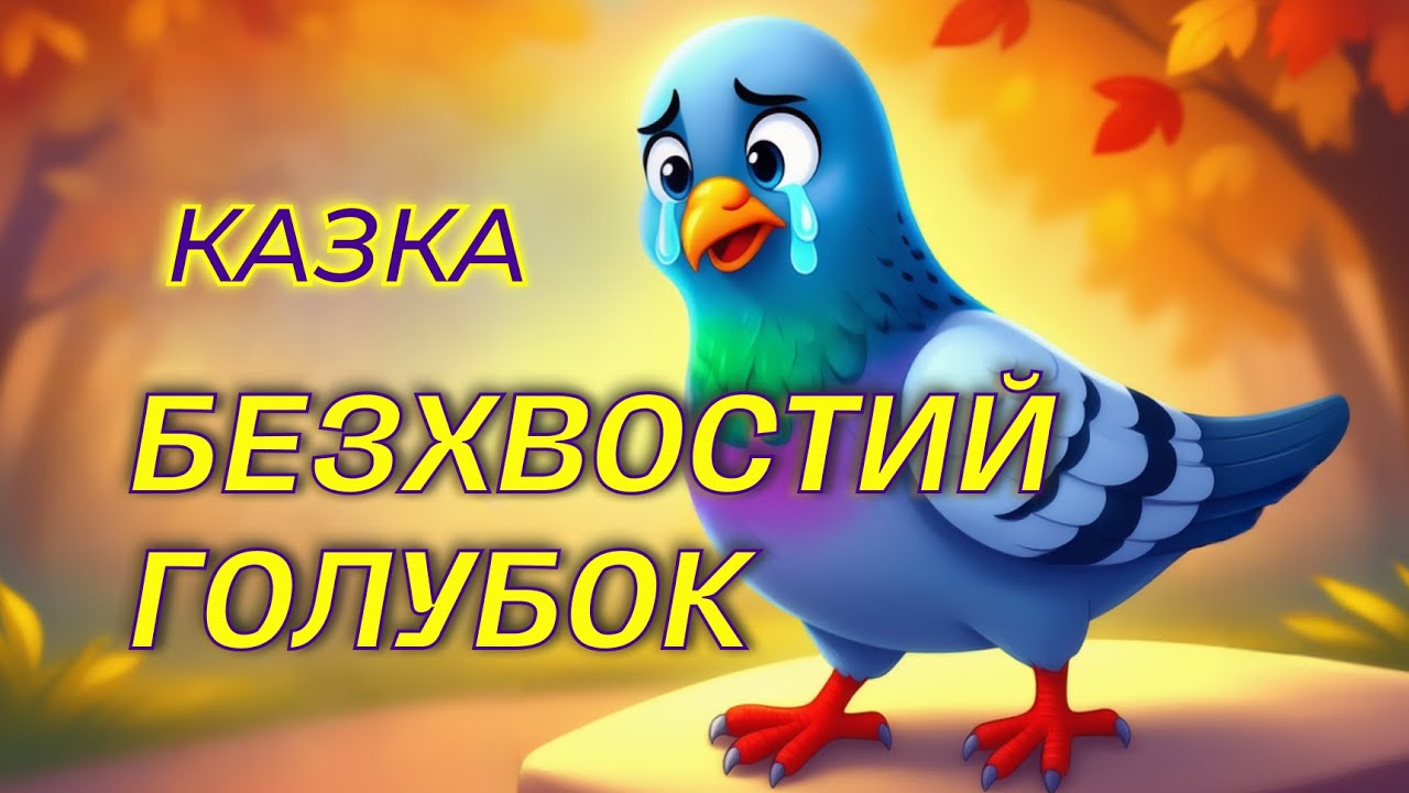 Безхвостий голубок | КАЗКИ | КРАПЛІ ДОЩУ