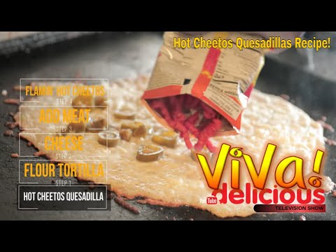 How to Cook Hot Cheetos Quesadilla, Cheese Shell Tacos & Mulitas @ Cilantro Lime with Barbara Isabel