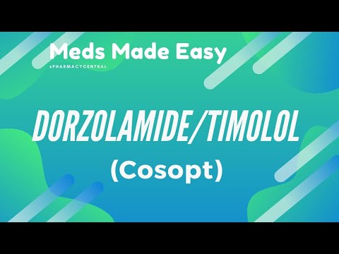 Video: Cosopt - Instructions For The Use Of Eye Drops, Price, Analogues, Reviews