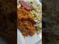 THEY ASKED FOR SPAM JOLLOF WITH SALAD FOR LUNCH