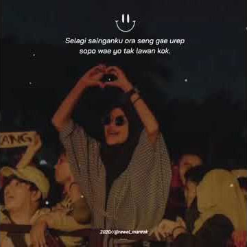Aku ra mundur (story wa) Tepung Kanji