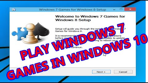 Play Solitaire, Chess Titans like Classic Windows 7 Games in Windows 10 [With Games Download Link]