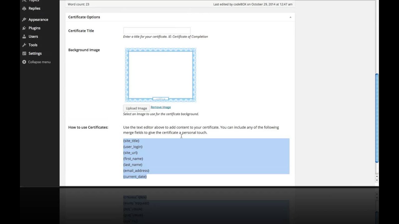 How to Create Certificates in a WordPress LMS with LifterLMS - YouTube