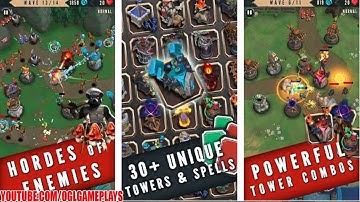 Heroes & Havoc TD - Tower Defense Gameplay (Android iOS)