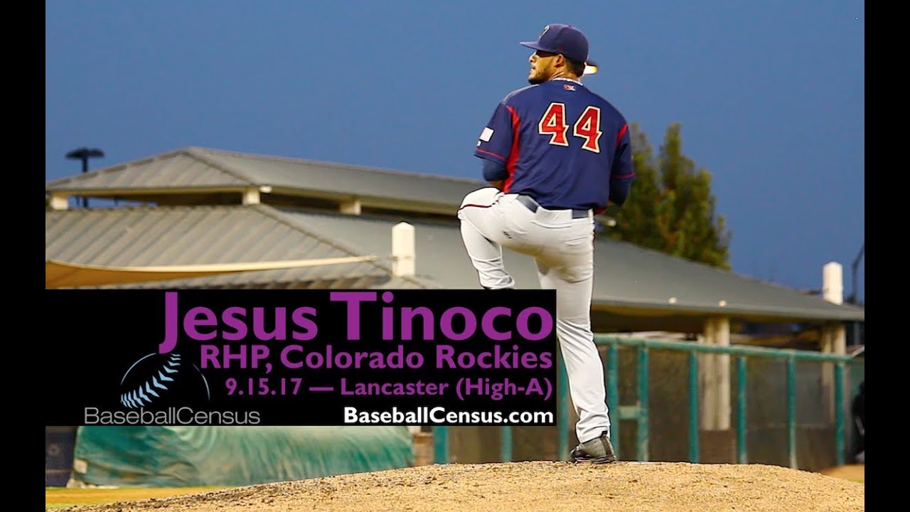 Jesus Tinoco, RHP, Colorado Rockies — 2017 pitching mechanics YouTube