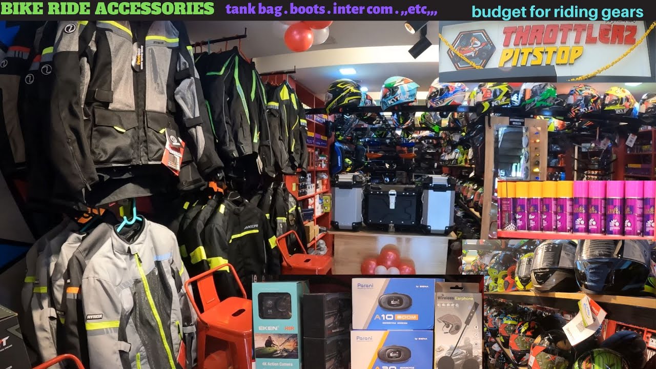 best bike accessories shop coimbatore low budget riding gears jacket