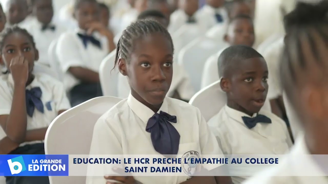 Visite de la Représentante du HCR en RDC au Collège Saint Damien