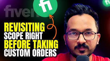 Tired of buyers changing requirements on Fiverr? Watch this video to learn how to minimize revisions