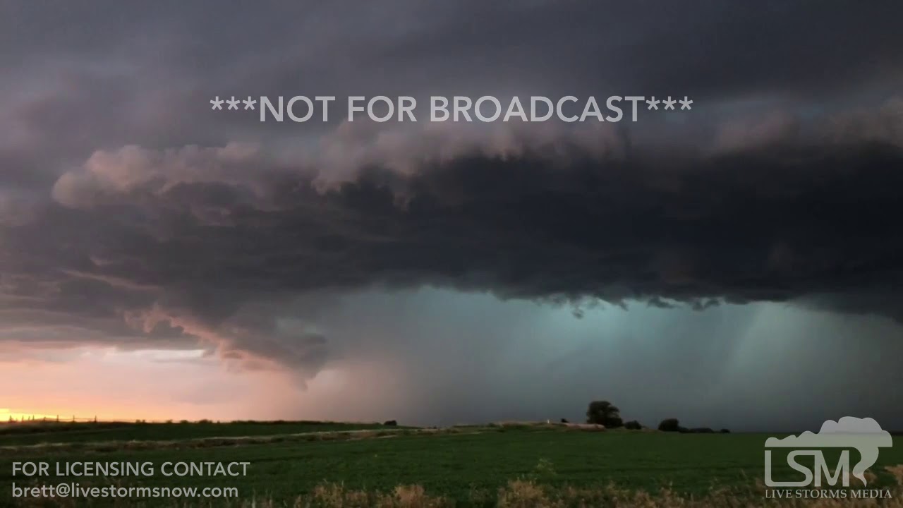 062519 Courtland, KansasAerial Timelapse and ground view of severe storms YouTube