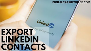 How to Export Linkedin Contacts & Download Email Addresses