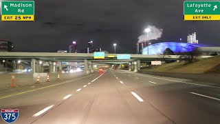 Detroit, Michigan I-75 SB [Night]