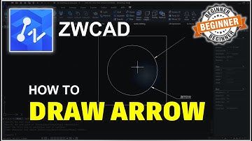 ZWCAD How To Draw Arrow Tutorial