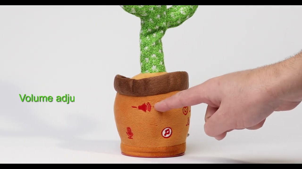 Dancing Cactus Toy (Mimicking Toy, Talking, Repeat, Singing)