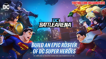 DC Battle Arena - Closed Beta Gameplay First Look (Android Action)