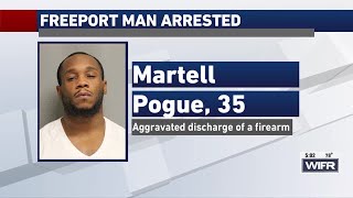 Freeport man arrested on gun charges
