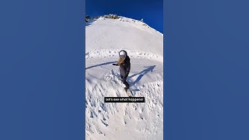 If you heard yelling it was probs me.Shot on @insta360 X3 #insta360winter #snowboard