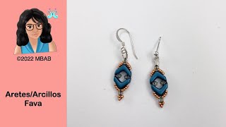 Aretes/Arcillos Fava Accesorios y Bisutería