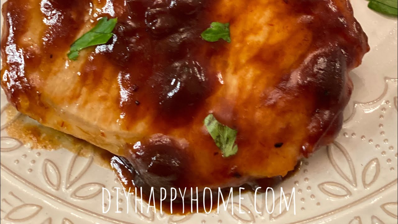 BBQ Boneless Pork Chops in the Ninja Foodi Air Fryer YouTube
