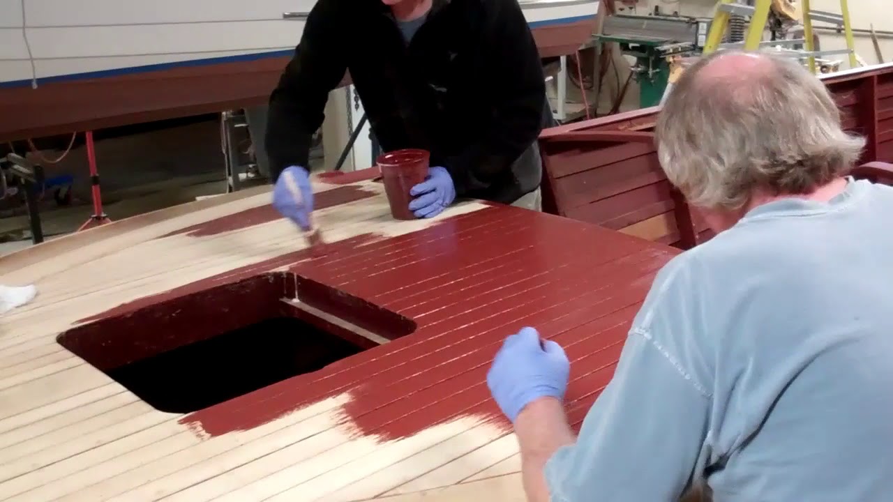 1946 Chris Craft Brightside U22 Stain Milestone 11 07 2017