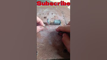 Diy generator using dc motor🤯😱⚡⚡. #experiment #dcmotor #generator #shorts #shorts #foryou