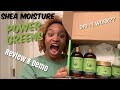 SHEA MOISTURE MORINGA & AVOCADO POWER GREENS FULL LINE REVIEW