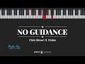 No Guidance - Chris Brown ft Drake (KARAOKE PIANO INSTRUMENTAL  COVER)