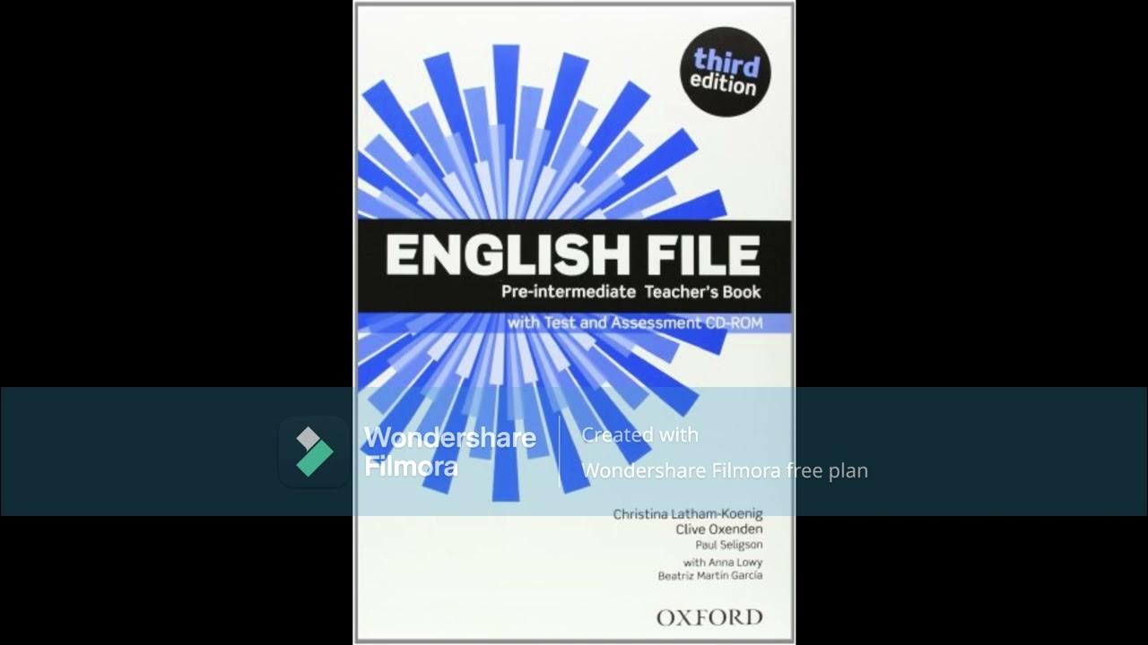 ENGLISH FILE Pre-intermediate 7A - YouTube