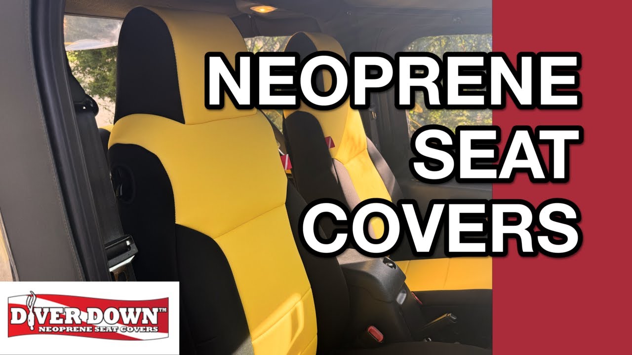 Earl gets new Diver Down Seat Covers!