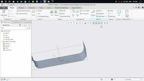 Video-43 How to use Bend Order Table in creo parametric sheet metal @CAD-Masters