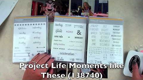 How to make Project Life using Moments Like These by Stampin