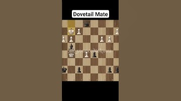 Beautiful Dovetail Mate?!!? #shorts #chess #checkmate #2023 #allyouneedtoknow #viral