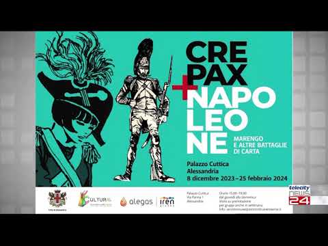 06/12/23 - Guido Crepax e Napoleone in mostra a Palazzo Cuttica dall'8 dicembre