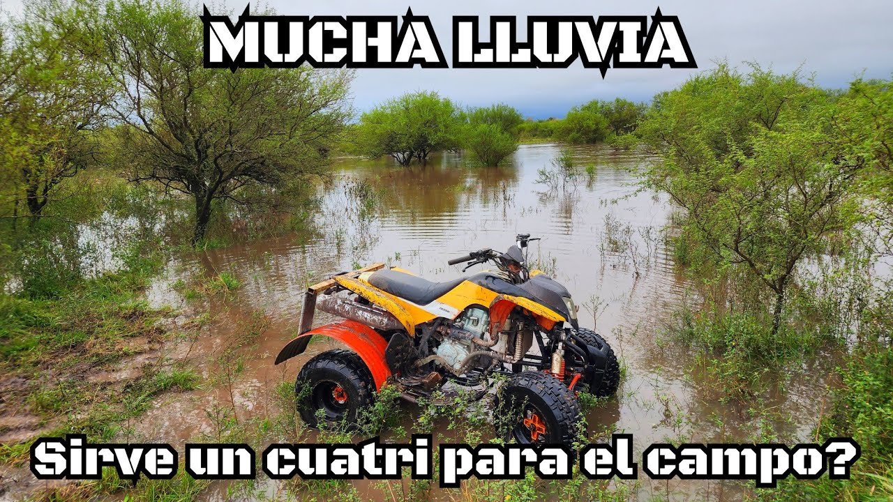 COMPRAMOS un CUATRICICLO para RECORRER los ANIMALES, probando en el BARRO y GUARDABARROS CASEROS