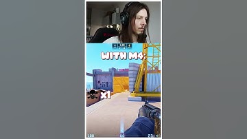 HOW LEVEL 10 FACEIT PLAYER HOLDS RAMP WITH DIFFERENT WEAPONS  #csgo #cs2clips #counterstrike #gaming