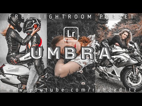 Lightroom Mobile Presets Free Dng + Xmp| Lightroom Dark Grey Preset Tutorial 2020 | UMBRA Preset