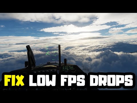 How To FIX DCS World Low FPS Drops | FPS BOOST