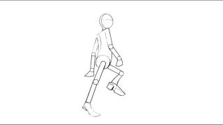 Stylized walk