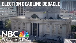3 Candidates Left Out of Oakland Mayor's Race Due to City Clerk Error