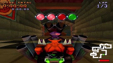 Crash Team Racing Time Trial HD (Cortex Castle)