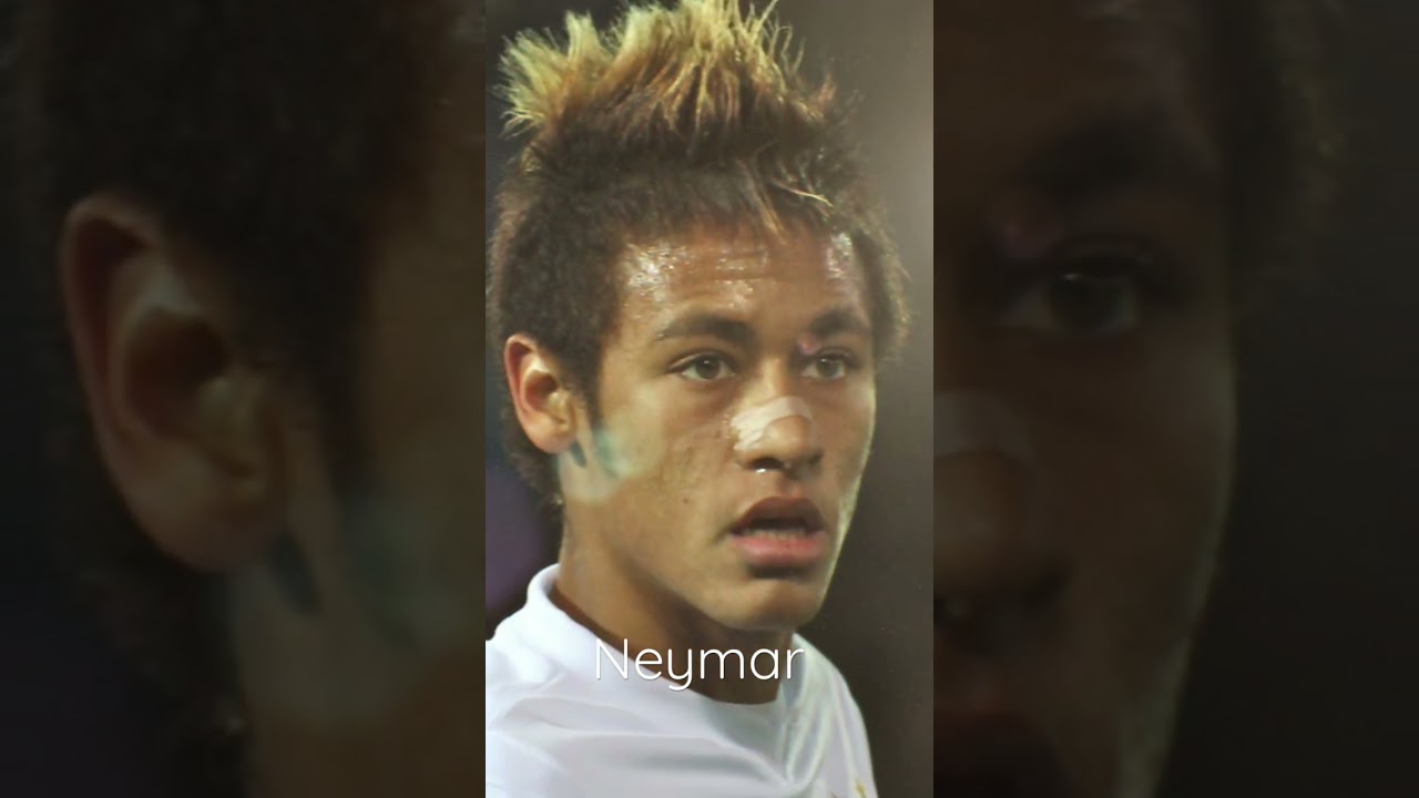 Neymar Before and after Evolution shorts YouTube
