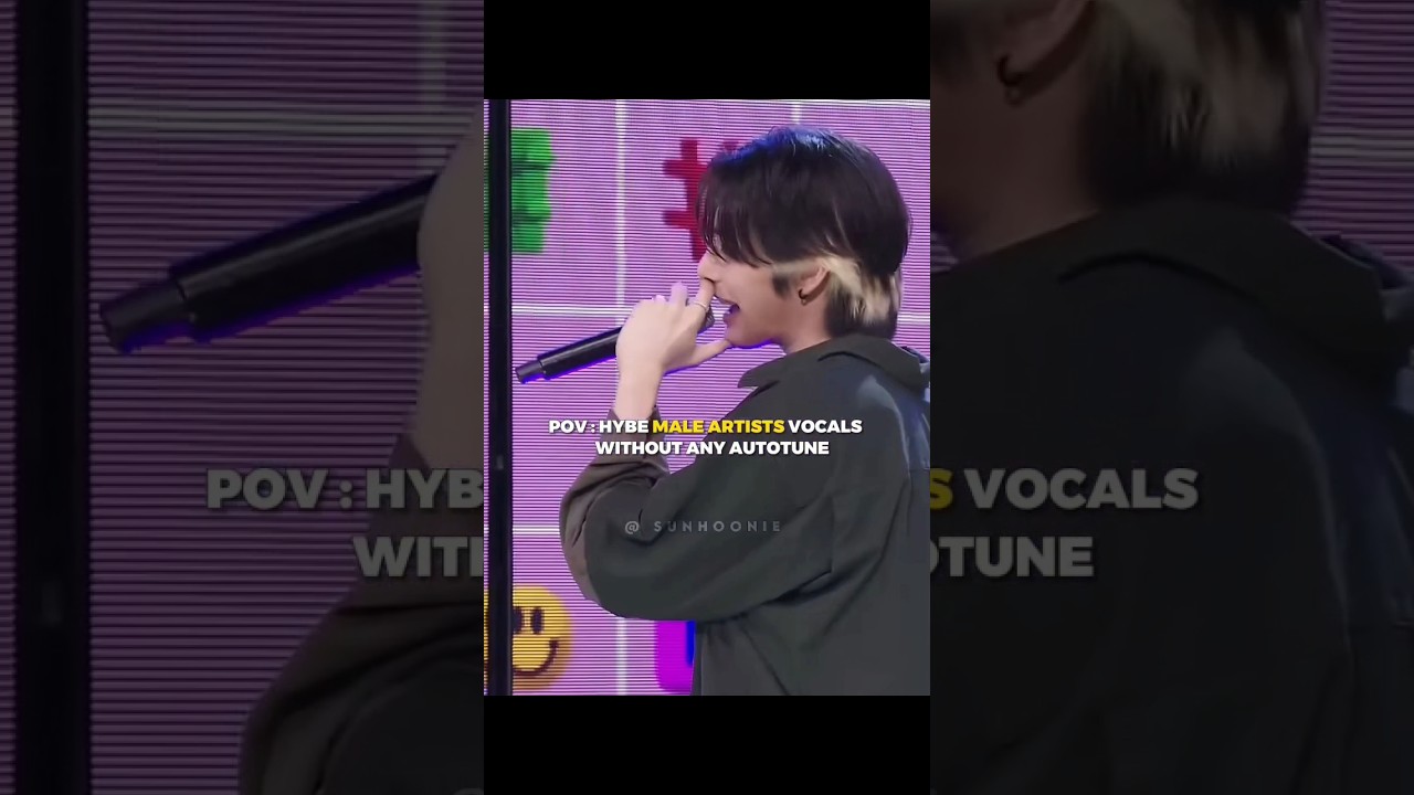 HYBE Male Artist vocals 🔛🔝 